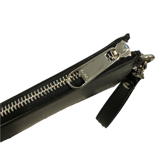 Authentic Gucci Blade Embroidered Leather Large clutch Wristlet Bag New - Picture 6 of 8